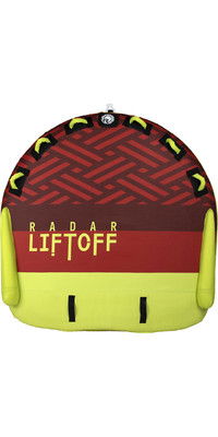 2023 Radar Liftoff Marshmallow Top Tubo Remolcable 3 Personas R22tu-li3 - Rojo / Amarillo